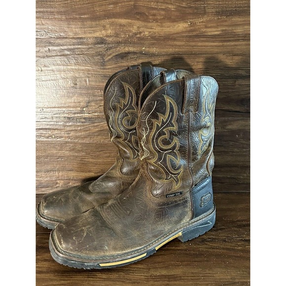 Justin Boots Shoes Justin Joist Se4625 Sz 3 D Rustic Barnwood
